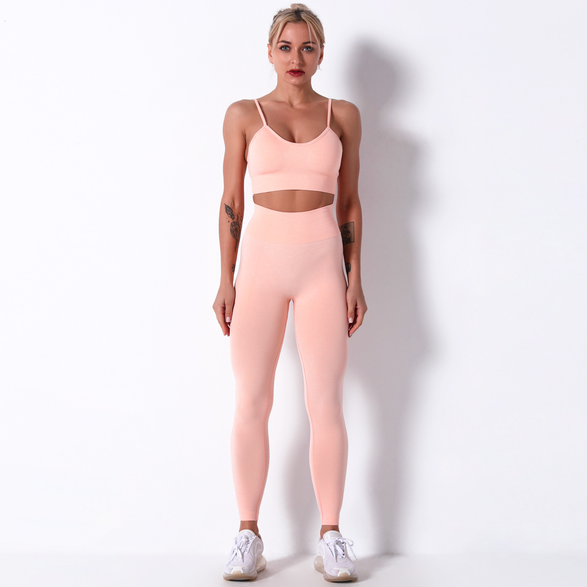 Peach FITNESS RUNNING YOGA CLOTHES